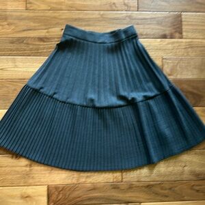 Marni wool pleated skirt.
